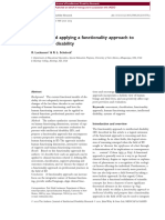 J Intellect Disabil Res - 2012 - Luckasson - Defining and Applying A Functionality Approach To Intellectual Disability