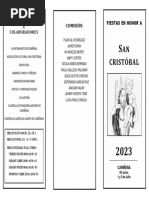 Triptico S. Cristobal 2023