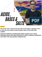 Acid Bases and Salts 2022-23