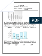 Class 6 Data Handling Worksheet