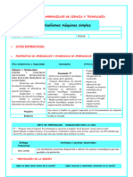 4° Ses Cyt Jueves 24 Diseñamos Maquina Simple