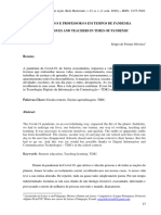 OLIVEIRA - Pedagogos e Professores em Tempos de Pandemia