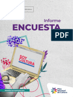 Informe Encuesta Soy Cultura