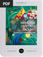 Memoria Historia Arquivo Vol 1