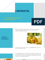 Ictericia Neonatal