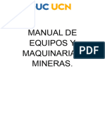 Manual Equipos Pesados Maquinaria Pesada Minera