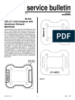 88 - 02 Exhaust Manifold Gasket Service Bulletin