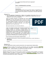 Guía 2 Comprensión Lectora 6° Básico