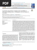 A Quantitative and Qualitative Evaluation of The Sustainability of