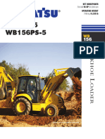 WB156-5 y WB 156PS-5 Retros Komatsu