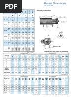 Dimensiones de Motor QC