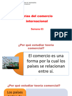 Semana 03 - 2 Teorías Del Comercio Internacional Resumen