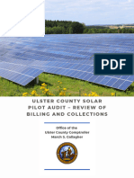 Ulster County Solar PILOTs Audit - Review of Billing and Collections