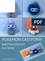 Pokemon Castform - Written Crochet Patterns (Unofficial) (Teenie Crochets) (Z-Library)