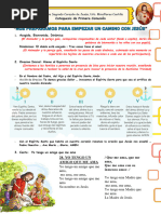 Tema de Bienvenida Catequesis de 1era Comunión