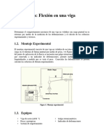 Lab01 - Flexión en Viga