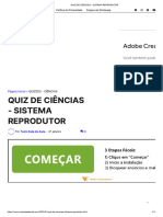 Quiz de Ciências - Sistema Reprodutor