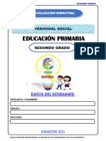 2º Personal Social - III Bimestre