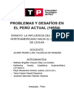 Ensayo PA2 - Problemas y Desafios Del Perú Actual