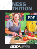 ISSA Certified Nutritionist Certification Main Course Textbook