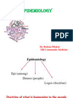 Roshan-Epidemiology Class 1