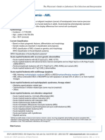 Acute Myeloid Leukemia - AML: Clinical Background