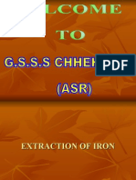 Iron Extraction