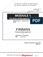 FINMAN1 Module1