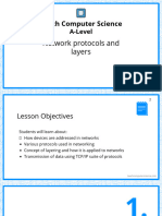 A-Level Presentation - 21 Network Protocols and Layers