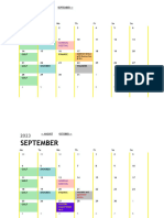 Calendar - 2023 Aug To Dec