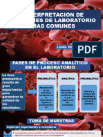 Interpretación de Exámenes de Laboratorio Mas Comunes