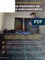 Brochure Programa Hipnosis Profunda Sanación Subconsciente