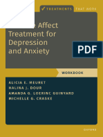 Positive Affect Treatment For Depression and Anxiety - Workbook