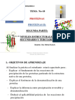 Tema 10. Proteínas II Nivel 2 y 3