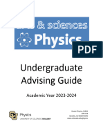 Physics Advising Guide For Undergraduate Students - 2023-2024 - 07-24-23