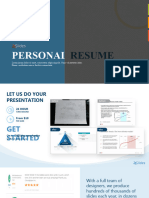 Personal Resume Creative