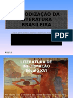 Periodização Da Literatura Brasileira