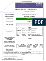 Udyam Certificate - Krishnabal