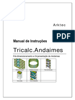 Manual de Instruções Tricalc - Andaimes