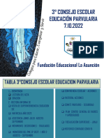 Consejo Escolar E.P 2022