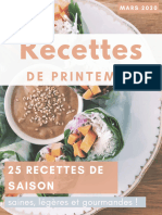 Ebook 25 Recettes Printemps Membre