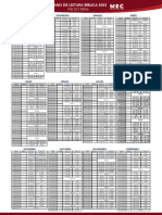 Plano de Leitura Anual