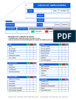 Checklist Empilhadeira