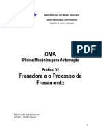 Fresadora e o Processo de Fresamento