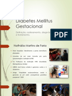 Diabetes Gestacional - Aula Profa Convidada Nathália Martins de Faria