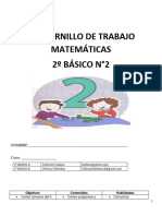 Guía N°2 de Matemáticas 2do Básico 27 Abril