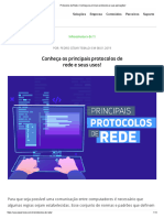 Protocolos de Rede Conheça Os Princiais Protocolos e Suas Aplicações!