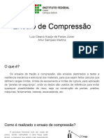 Ensaios de Compressão