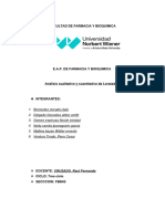 Informe Farmacoquimica