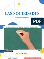 Derecho Societario Sesión 01